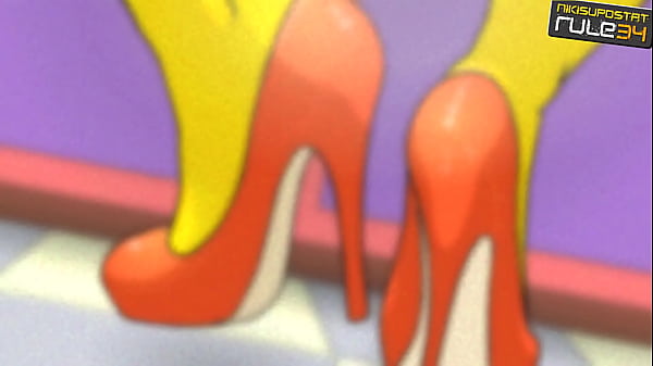 Simpsons porn cartoon Marge fucked ass creampie 