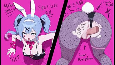 Miku Hatsune Fat Booty Fucked Xxx thumbnail