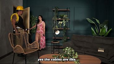 Nonton Big-assed Stepmother Gets Fucked By Her Big-dick Stepson Behind Her Horny Husband's Back thumbnail