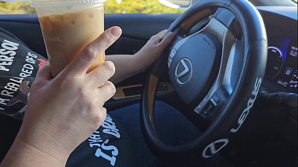 I Asked A Stranger On The Side Of The Street To Jerk Off And Cum In My Ice Coffee- Bbw Ssbbw Big Butt Pawg Milf, Big Booty, Thick Ass, Big Fat Ass, Fat Girl, Cock Cumming, Public, Outdoor Handjob thumbnail