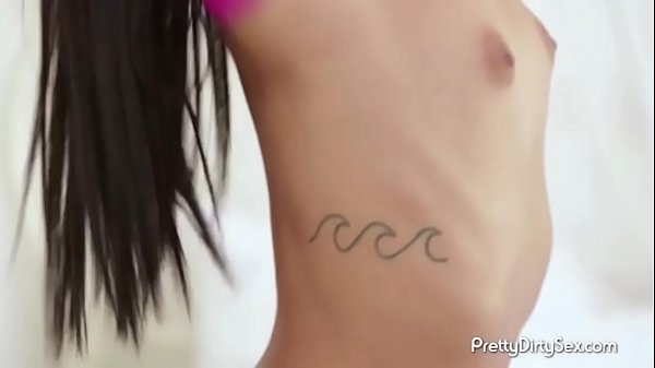 Dirty whore masturbates and gets fucked 