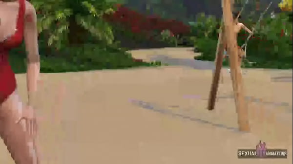 Play MP4 - Lifeguard Has Lesbian Sex With Tourist Who Does Topless - Sexual Hot Animations