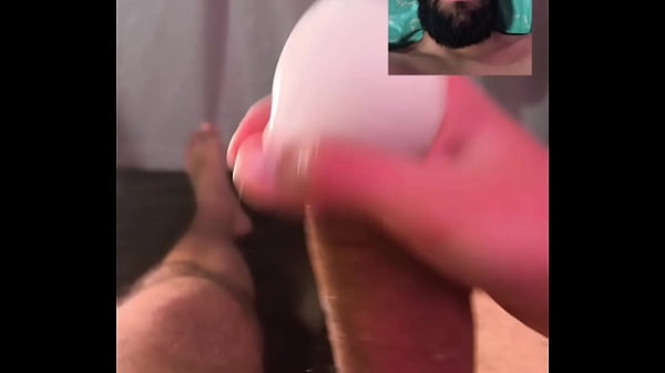 Using a Tenga Egg On My Big Uncut Cock Filling It With Cum And Letting It Drip Onto My Mouth 