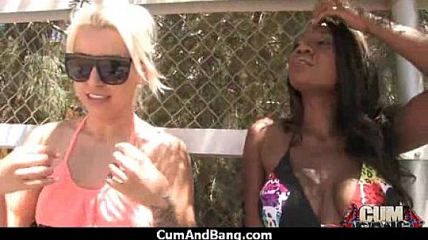 Crazy group interracial blowjob wow 25 