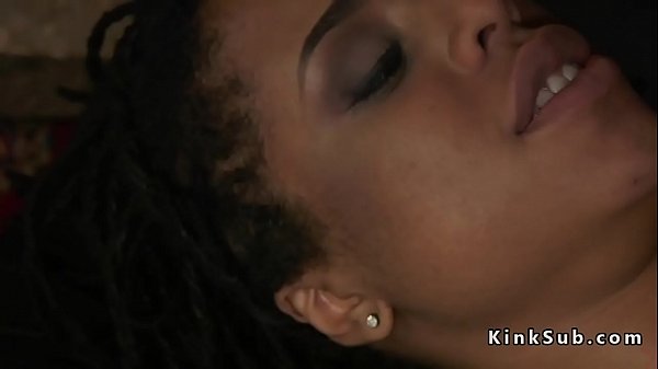 Ebony lesbian spanked and whipped_in bdsm