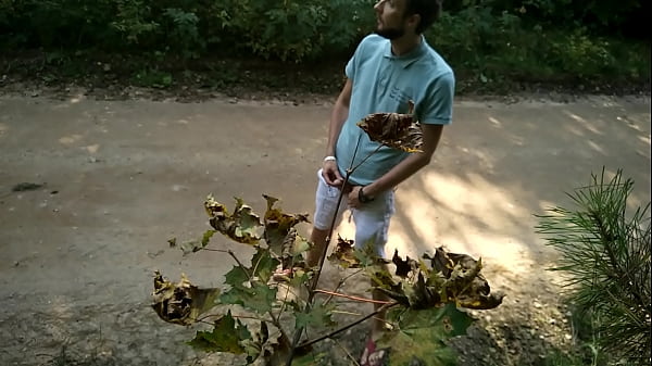 Play MP4 - Exhibitionist on a village road