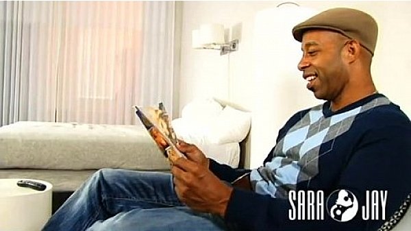 Lucky stiff gets sex with sara jay for finding her computer