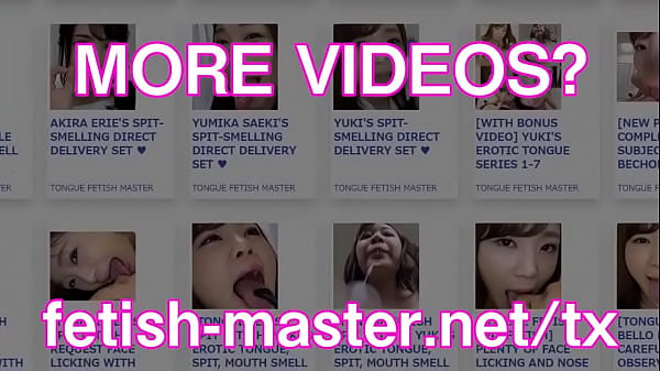 Japanese Asian Tongue Spit Face Nose Licking Sucking Kissing Handjob Fetish - More at fetish-master.net