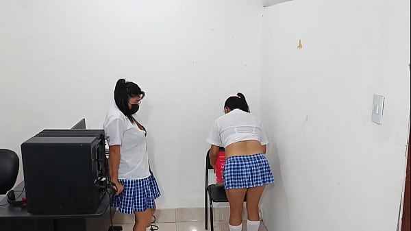 Nonton Sisters Don't Do Homework; They Masturbate And Touch Themselves In Their Free Time. thumbnail