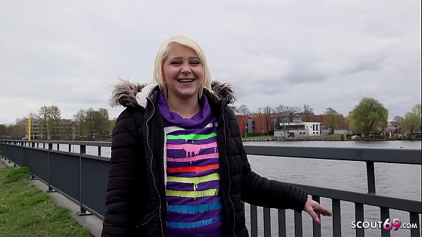 GERMAN SCOUT TINYGIRL MINI HOTCORE PICKUP AND FUCK AT STREET CASTING