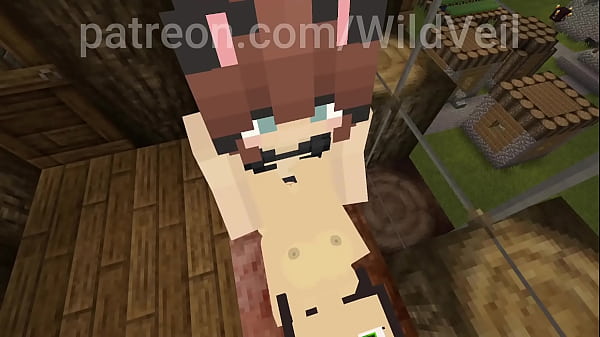 Futa and girl girl fuck video game animation 