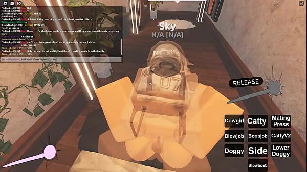 Roblox nezuko looking bitch getting railed