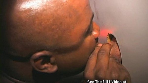 Michael Brown Cuzzin Sucking Cocks in Glory Hole! 