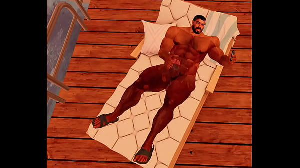 hunky cam heyward gives_his big_dick some release