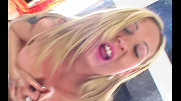 Cock smoker busty blonde milf lights up fat cock