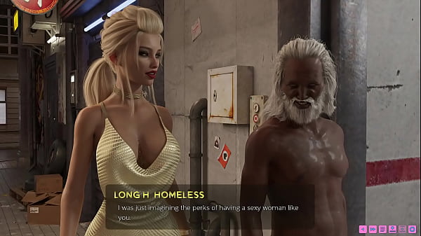 Play MP4 - Perseverance - hot blonde threesome with hobos - 3D game&comma; HD porn&comma; 1080p