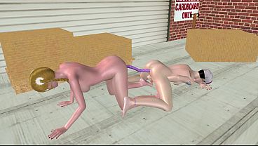 Very Beautiful 18yo Girl Double Dildo Ass Fucks Gorgeous Shemale 3d Cartoon Hentai thumbnail