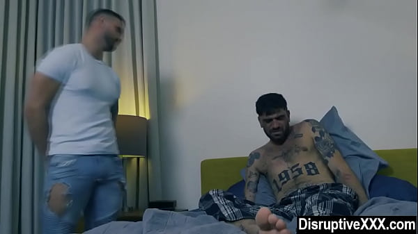 Employer watches his servants fuck each other 