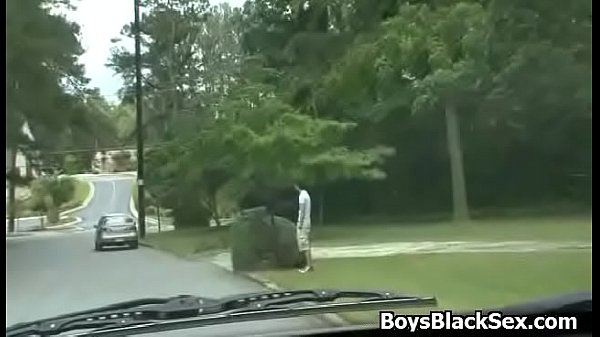 Black Muscled Gay Dude Fuck White Teen Boy Hard 02 