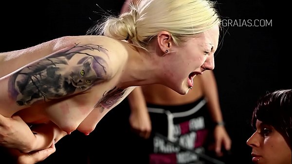 Play MP4 - Blonde slut mercilessly b&period;