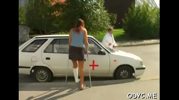 Stunning amateur playgirl gives an old dude a_steamy_blowjob