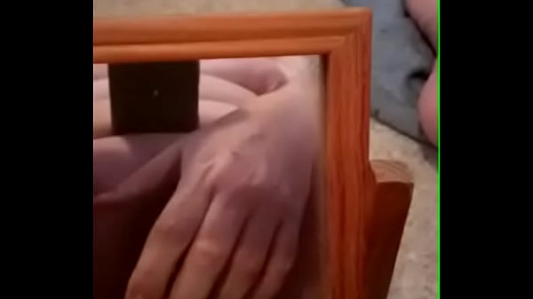 Masturbating with courgette 