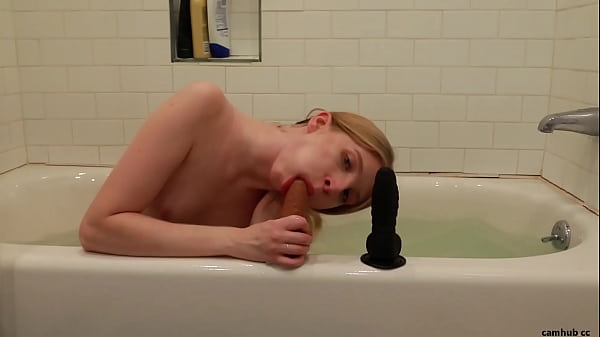 Hot blonde polish sucking cock