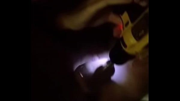 Blonde with drill do