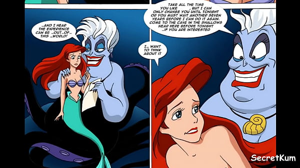 The Little Mermaid Pt. 1 Disney Princess Wants To Experience Bdsm With Humans. thumbnail