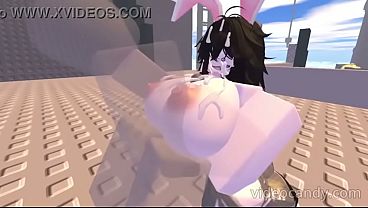 Silly bunny gets fucked whorblox 