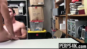 Twisted Guard Forces a Strip-Search and a Hard Fuck - Perps4k 