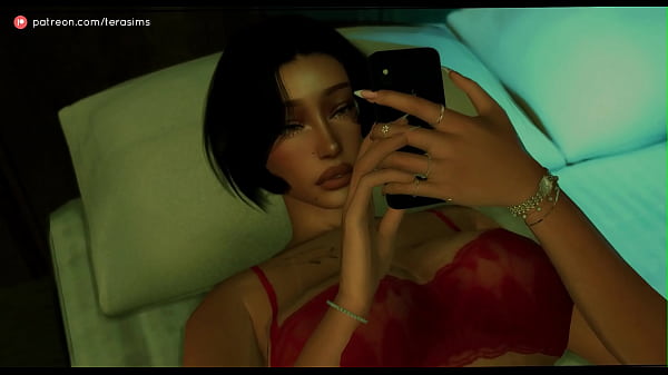 Step mom's tinder profile led to her son's friend's cock inside her 