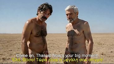 Improved Thasos extended version with subtitles: Sakis, the hairy, horny, old farmer tells us about himself - AI Generated