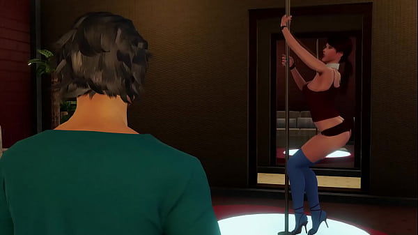 A night out with laura pole dancing 