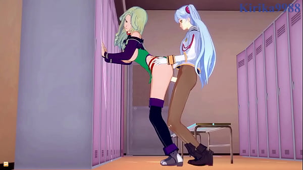 Lamia Loveless and Festenia Muse and Ruri Hoshino intense futanari sex. - Super Robot Wars A & J & Martian Successor Nadesico Hentai 