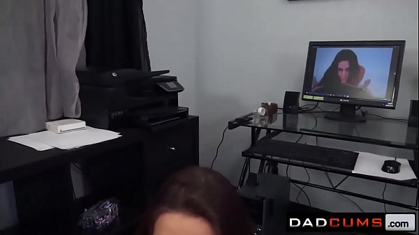 Slender Step DaughterBlowing her Stepdad's Stick - Cassydy Klein - DadCums.com