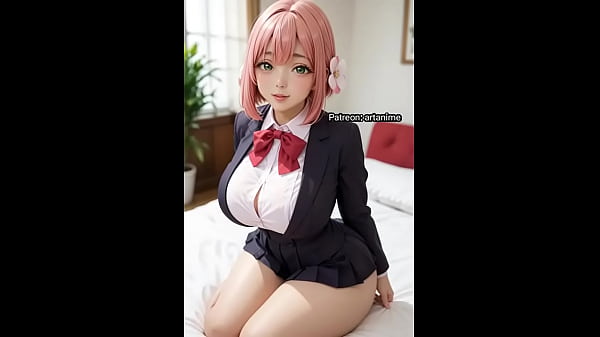 girl from anime 100 girlfriends  .patreon/artanime 