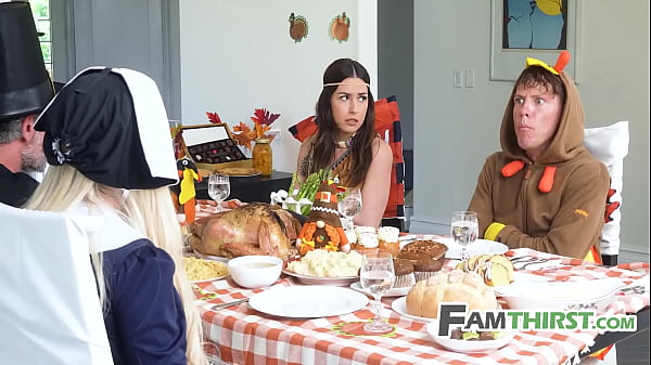 Fucking Before Thanksgiving Fest With Family - Chanel Camryn, Tiffani Madison 