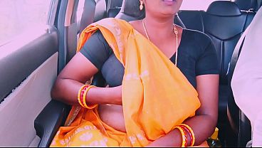 Indian Car Sex Cheating Maid Talking Dirty Talks. thumbnail
