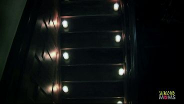 Nonton Shy But Intrigued Milf Sees A Vampire On The Staircase, So She Takes Her Candles And Goes Up To Him. As She Does, She Gets Bent Over And Penetrated. While Moaning She Begs Him To Finish On Her Face. thumbnail