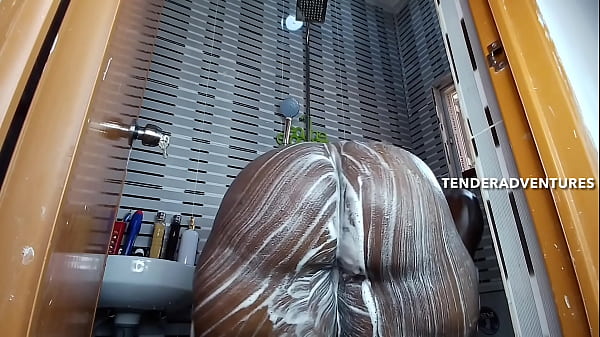 Hottest shower sex ever with big booty black beauty 