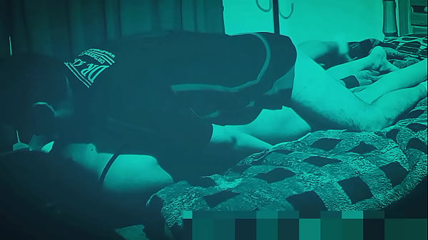 Follando a trans femboy crossdresser pasiva en alojamiento 