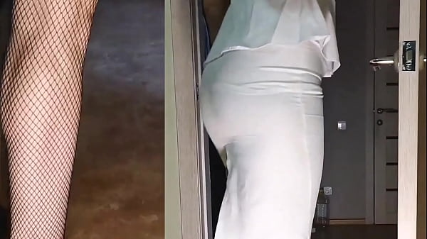 I Went into the Next Room to Show What I Have Under My Skirt 