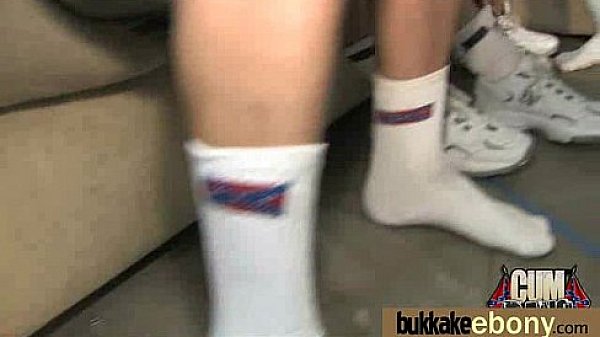 Ebony Babe Sucks Group Of White Guys 6 