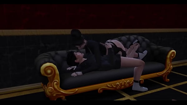 Sims 4 stripper gives blowjob and takes it in all her holes