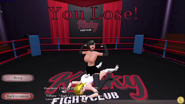 Tiffany laurence vs gawthicc kyfc sexfight strap on sex fight game video match lesbian 