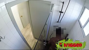 Naughty Secretary Auditions Bbc And Breaks Into The Showers. Sandra V, Slutty Hhrr On Nigged thumbnail