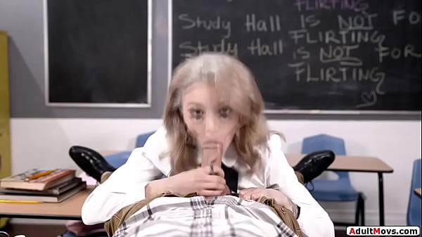 AdultMovs.com - Teen coed wants to fuck you indetention