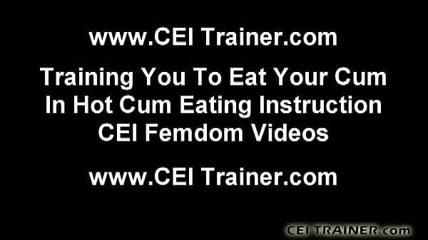 Cum eating encouragement joi masturbation 