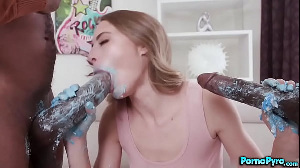 Skinny kyler quinn eats brickzillas and richard manns huge negro dick